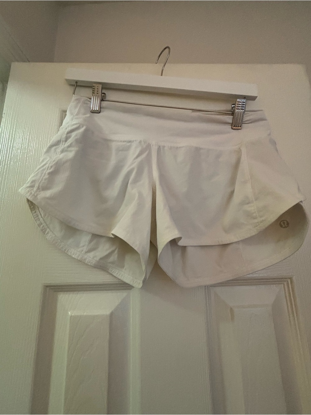 lululemon athletica White Athletic Shorts